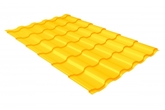 Профиль волновой кредо 0,45 PE RAL 1018 цинково-желтый