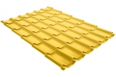 Профиль волновой модерн 0,45 PE RAL 1018 цинково-желтый