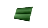 Сайдинг металлический Grand Line 0,45 Блок-хаус ПЭ RAL 6002 Лиственно-зеленый