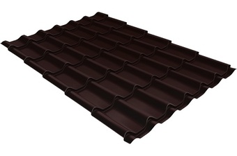 Профиль волновой классик 0,4 PE RAL 8017 шоколад