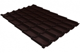 Профиль волновой классик 0,45 Drap RAL 8017 шоколад